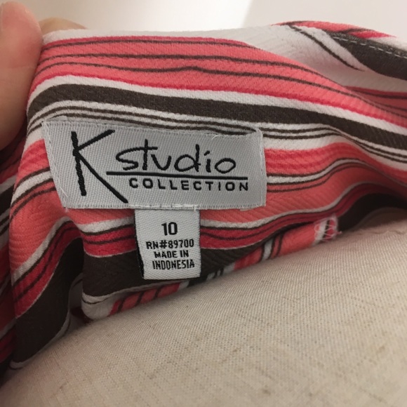 ⭐️Perfect Pink, Brown & White Summer Tank⭐️ - Picture 4 of 4